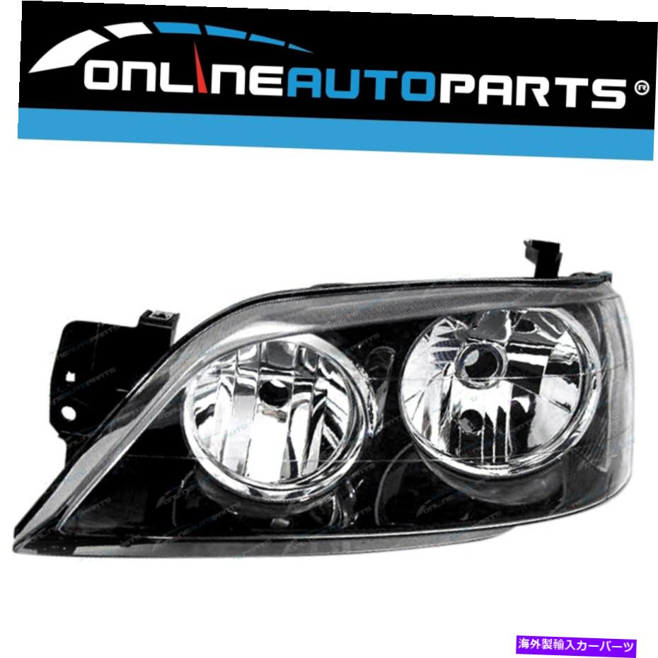 USヘッドライト LHヘッドライトブラックfor ford ba bf falcon fairmont 2002-8/8/2006左ヘッドランプ LH Headlight BLACK for Ford BA BF Falcon Fairmont 2002-8/2006 Left Head Lamp