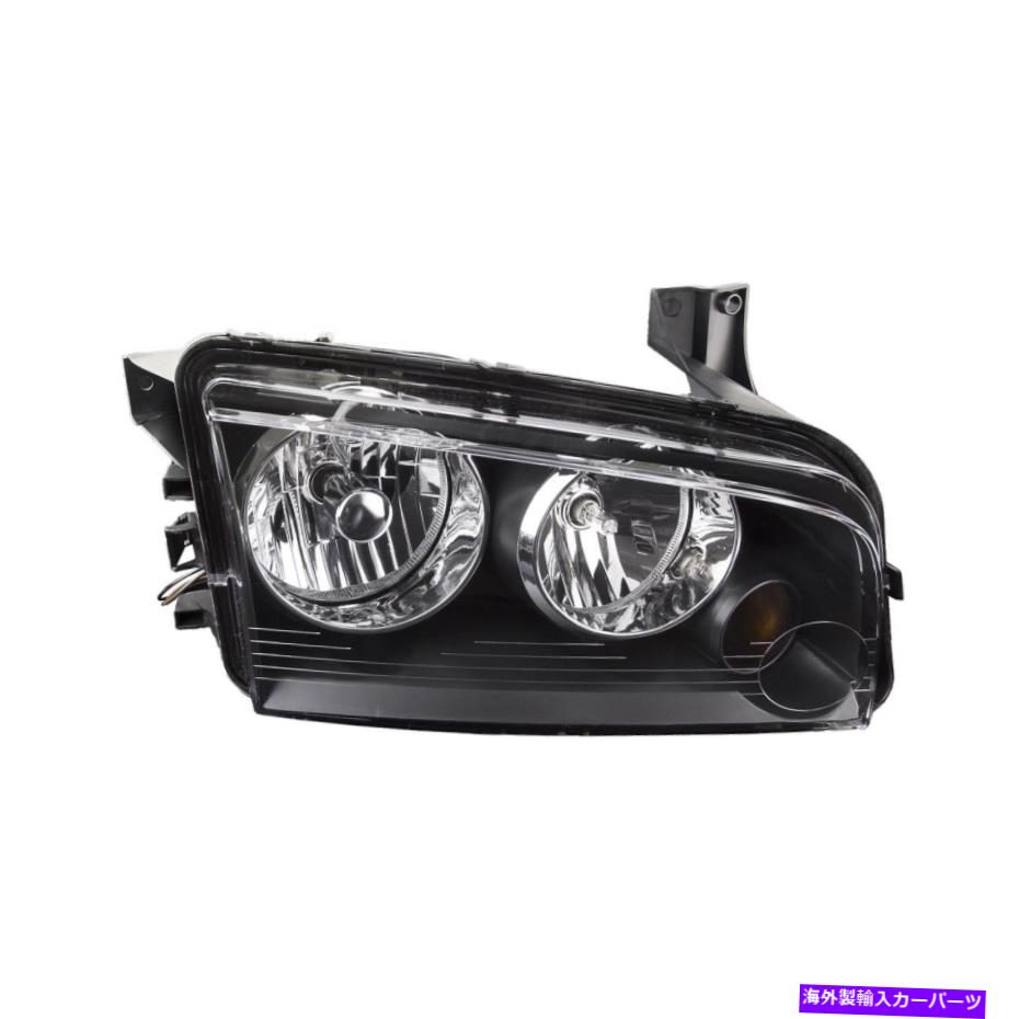 USإåɥ饤 եå11/08/06-10ɥå㡼㡼إåɥ饤ȥإåɥץϥιҥϥ Fits 11/08/06-10 Dodge Charger Headlight Headlamp Halogen Passenger Halogen New