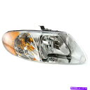 USヘッドライト 2001年から2007年のハロゲンヘッドライトDodge Grand Caravan right W / Bulb Capa Halogen ...