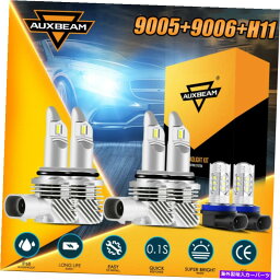 USヘッドライト ホンダシビック2006-2015 6X AUXBeam LEDヘッドライト高ロービームフォグ電球 For Honda Civic 2006-2015 6X AUXBEAM LED Headlight High Low Beam Fog Light Bulbs