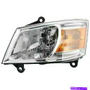 USヘッドライト Lew 2008-2010 Bulb CH2502191が付いているグランドキャラバン運転側のヘッドライト NEW 2008-2010 GRA...