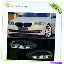 USヘッドライト 2010-2014 BMW 5シリーズF18米国フロント2ピースのためのヘッドランプヘッドライトカバーホワイト Headlamp Headlight Cover White For 2010-2014 BMW 5 Series F10 F18 US Front 2Pcs(2)