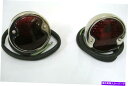 USヘッドライト 1932フォードカーの洗練されたステンレステールライト32ラットロッド 1932 Ford Car Polished Stainless Ta...