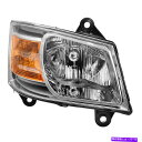 USヘッドライト フィットダッジ08-10グランドキャラバンクローム交換ヘッドライト旅客/右側 Fit Dodge 08-10 Grand Caravan Ch...