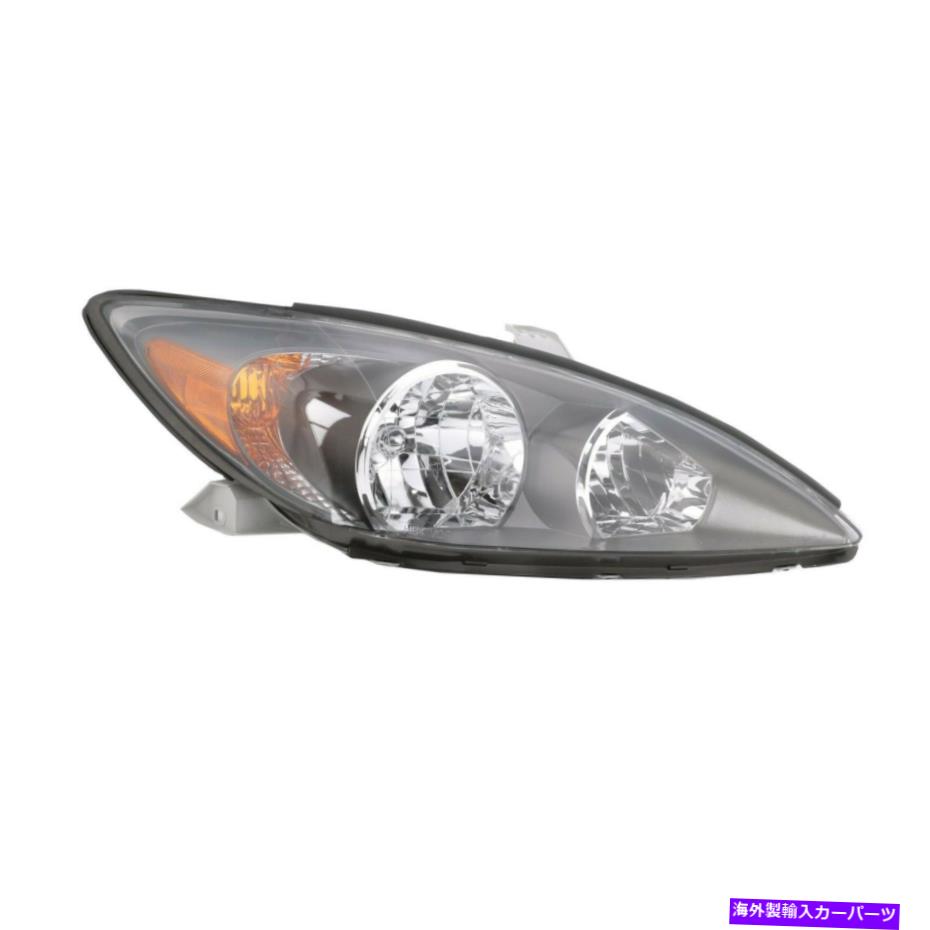 USヘッドライト 旅客RH headlampアセンブリSEモデルBlack Fits 2002 2004トヨタカムリ Passenger Right..