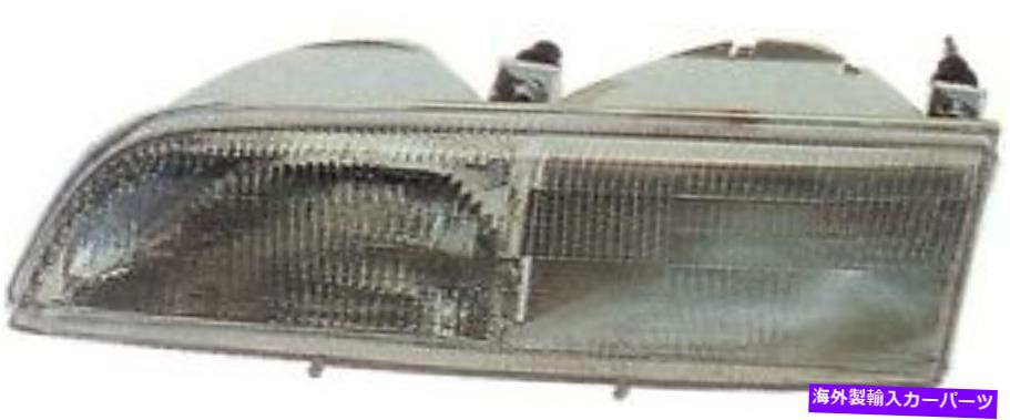 USヘッドライト ヘッドライトレンズ - アセンブリ左ドーマン1590222フィット89-93フォードサンダーバー..