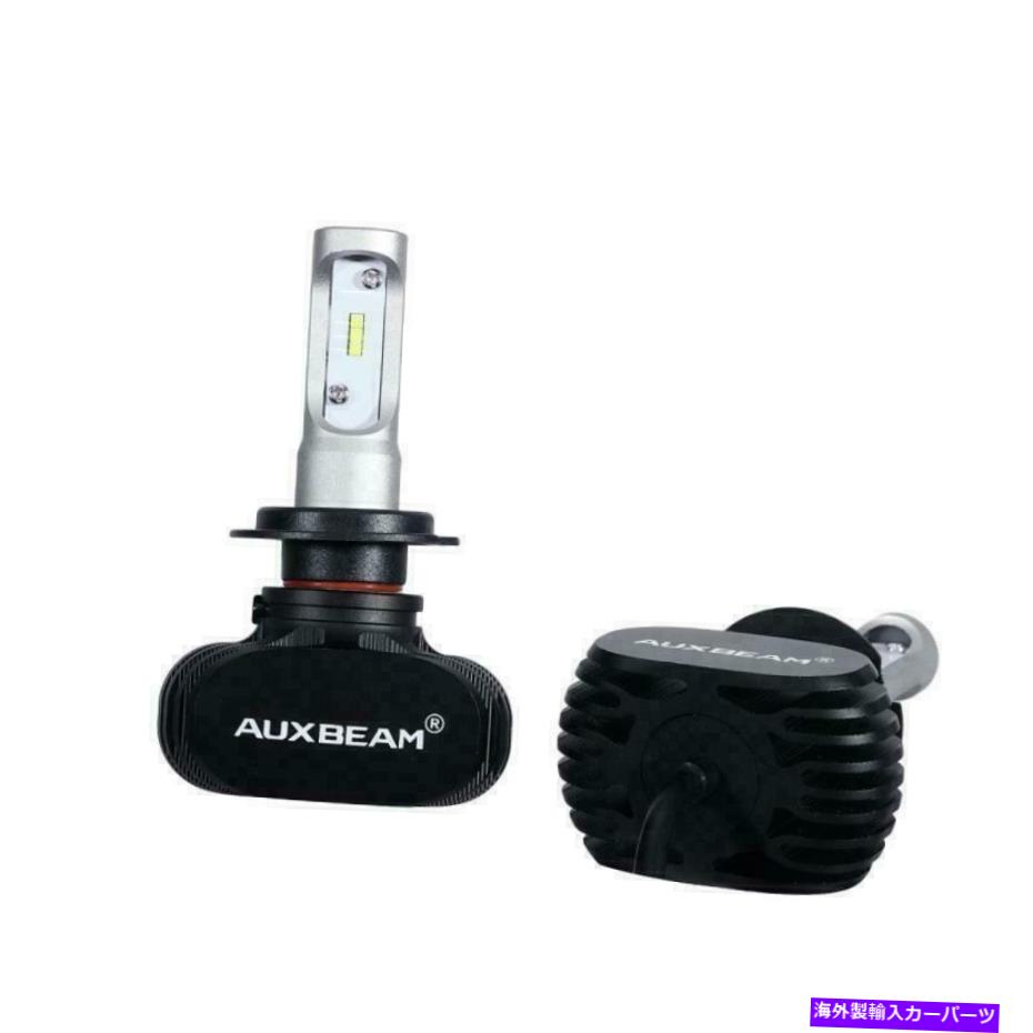 USヘッドライト AUXBeam 4X H7 + H11 50WファンレスLEDヘッドライト電球キット6500K 8000LM HI LOビームS1 AUXBEAM 4x H7+H11 50W FANLESS LED Headlight Bulbs Kit 6500K 8000LM Hi Lo Beam S1【並行輸入品】