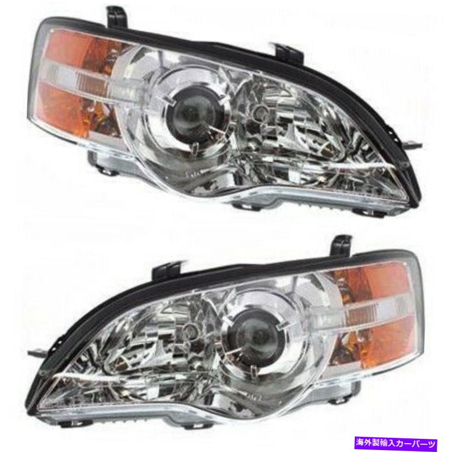 USإåɥ饤 Headlight 2006-2007 Subaru outbar wharb 2 pcǥå Headlight Set For 2006-2007 Subaru Outback Left and Right With Bulb 2Pc