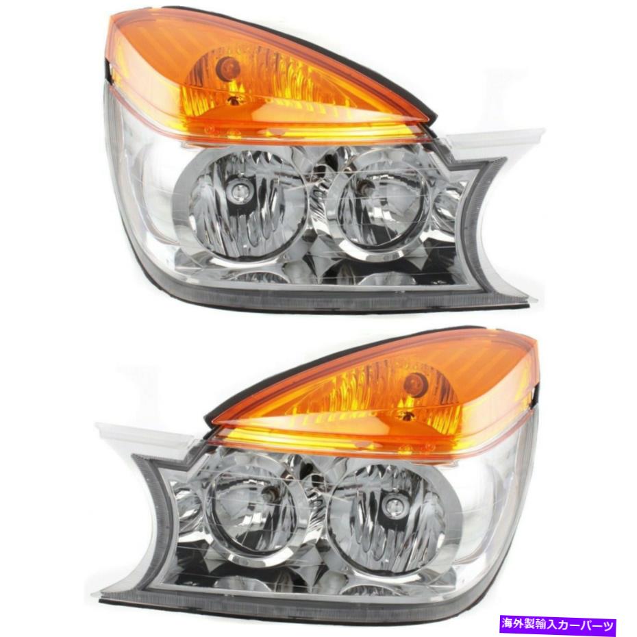 USإåɥ饤 Headlight 2002-2003 Buick Rendezvous Lendezvous Lendezvous Lendezbous 2 PC Headlight Set For 2002-2003 Buick Rendezvous Left and Right With Bulb 2Pc