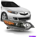 USヘッドライト 2009-2013 Acura TSXセダン右助手席側のHID型ヘッドライト HID Type Headlight For 2009-2013 Acura TSX Sedan Right Passenger Side(2)