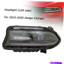 USヘッドライト 2015-2020 Dodge Chargerの運転帯のヘッドライトのロゴなしのハロゲンヘッドランプ Headlight For 2015-2020 Dodge Charger Driver Side Halogen Headlamp without Logo