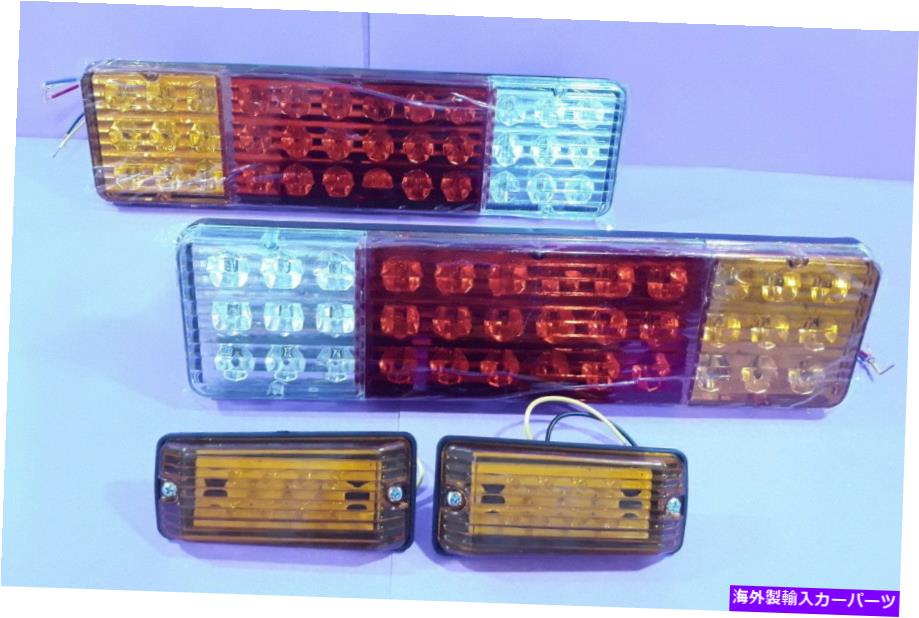 USテールライト 鈴木ジムニーサムライシエラテールライトランプLED ASSY +サイドターン信号LEDセット SUZUKI JIMNY SAMURAI SIERRA TAIL LIGHT LAMP LED ASSY + SIDE TURN SIGNAL LED SET