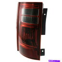 USテールライト 2008-2010のためのハロゲンテールライトDodge Grand Caravan左透明/赤のw /球根Capa Halogen Tail ...