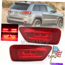 USテールライト ジープグランドチェロキーWK2コンパスパトリオットアメリカのためのLEDリアバンパーフォグライトランプ LED Rear Bumper Fog Light Lamp For Jeep Grand Cherokee WK2 Compass Patriot USA