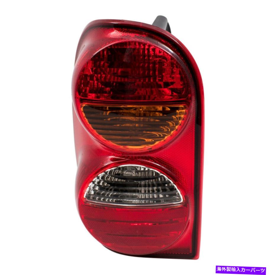 USơ饤 ϡͥ02-04ץХƥɥ饤Х󥺤Υơ饤ȥ֥55155829AF Tail Light Assembly for 02-04 Jeep Liberty Drivers Lens with Harness 55155829AF