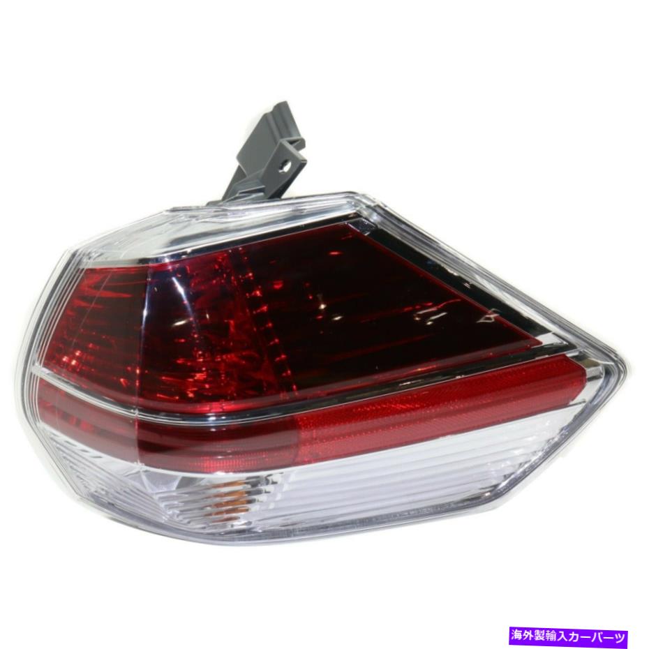 USテールライト 2014-2016日産の不正なハロゲンのためのテールライト Tail Light For 2014-2016 Nissan Rogue Right Outer Halogen With Bulb CAPA