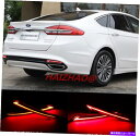 USテールライト Ford Fusion Mondeo 2013-2016 LEDリアバンパーライトフォグランプブレーキライト For Ford Fusion Mondeo 2013-2016 LED Rear Bumper Light Fog Lamp Brake Light