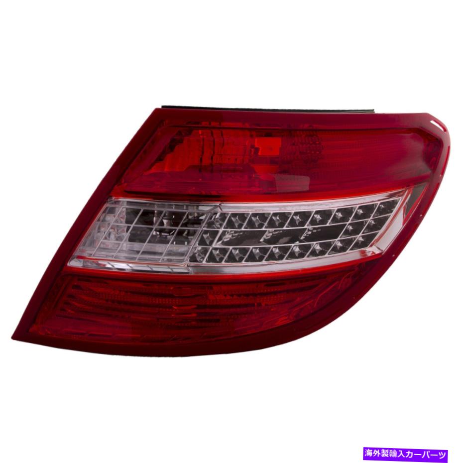 USテールライト テールライト右LEDフィット2008-2011メルセデスベンツCクラスAMG C63 Tail Light Right LED Fits 2008-2011 Mercedes Benz C-Class AMG C63