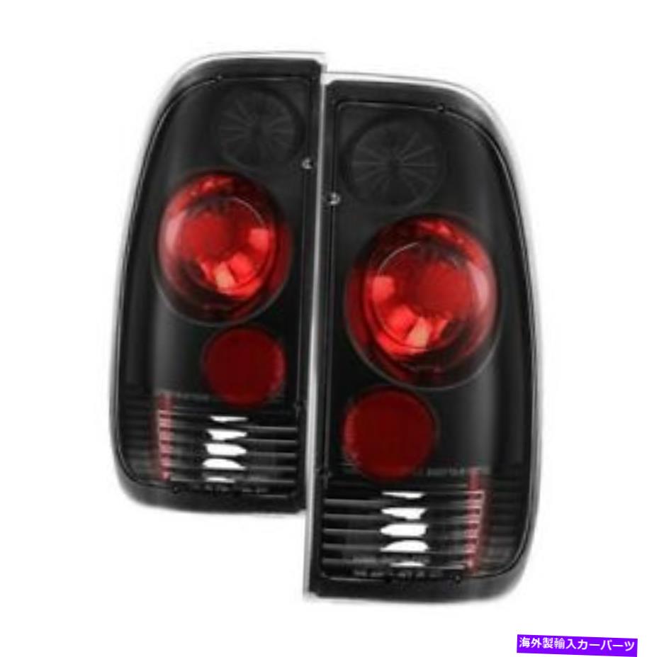 USテールライト 99-07フォードF550 SD 2 PCのためのSpyder 5003348 Euroスタイルのテールライトブラック Spyder 5003348 Euro Style Tail Light Black For 99-07 Ford F550 SD 2pc NEW