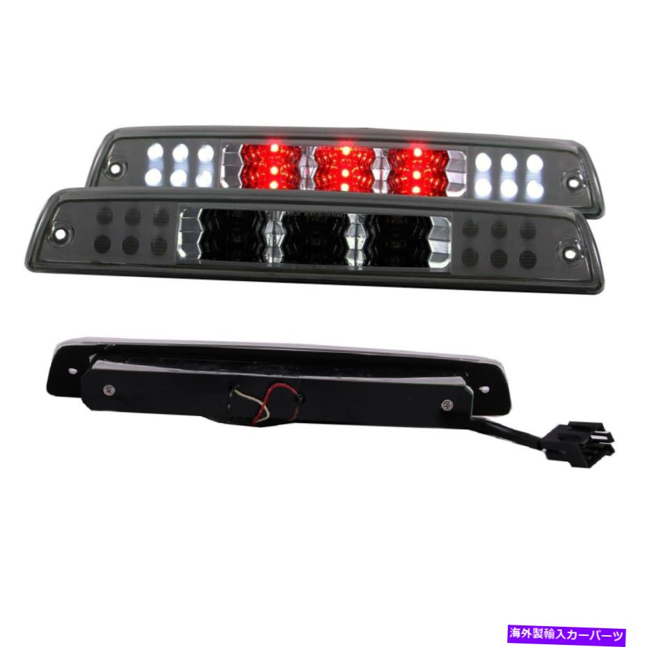 USテールライト Anzo 531079黒g2スタイルLED 3rdブレーキライトフィットのためのDodge Ram 1500/2500/3..
