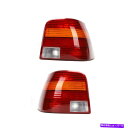 USテールライト 2ピーチテールライト左右サイドブレーキランプ1999年から2004年のMK4フォルクスワーゲンゴルフ 2pcs Tail Lights Left & Right Side Brake Lamps For 1999-2004 MK4 Volkswagen Golf(2)