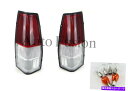 USテールライト Ford Falcon Ute、XD-XH（1981-1998）のための赤＆白のテールライトペア Tail Light Pair In Red & White For Ford Falcon UTE, XD-XH (1981-1998)