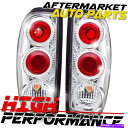 USテールライト 1998年から2004年の日産フロンティアアルテッツァテールライトクローム/クリア For 1998-2004 Nissan Frontier Altezza Tail Light Chrome / Clear(2)