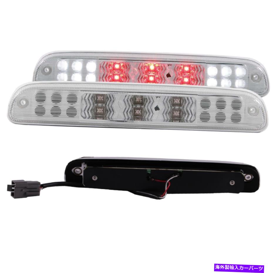 USテールライト Anzo 531076クロムクリアG2スタイルLED 3rdブレーキライト/レンジャー Anzo 531076 Chrome Clear G2 Style Led 3rd Brake Lights for Ford Superduty/Ranger