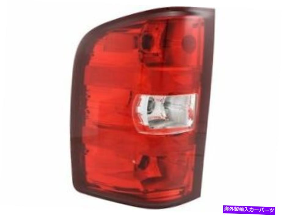 USテールライト 左 - 運転者側テールライトアセンブリはGMC Sierra 2500 HD 2007-2014 44kvbvに収まる Left - Driver Side Tail Light Assembly fits GMC Sierra 2500 HD 2007-2014 44KVBV