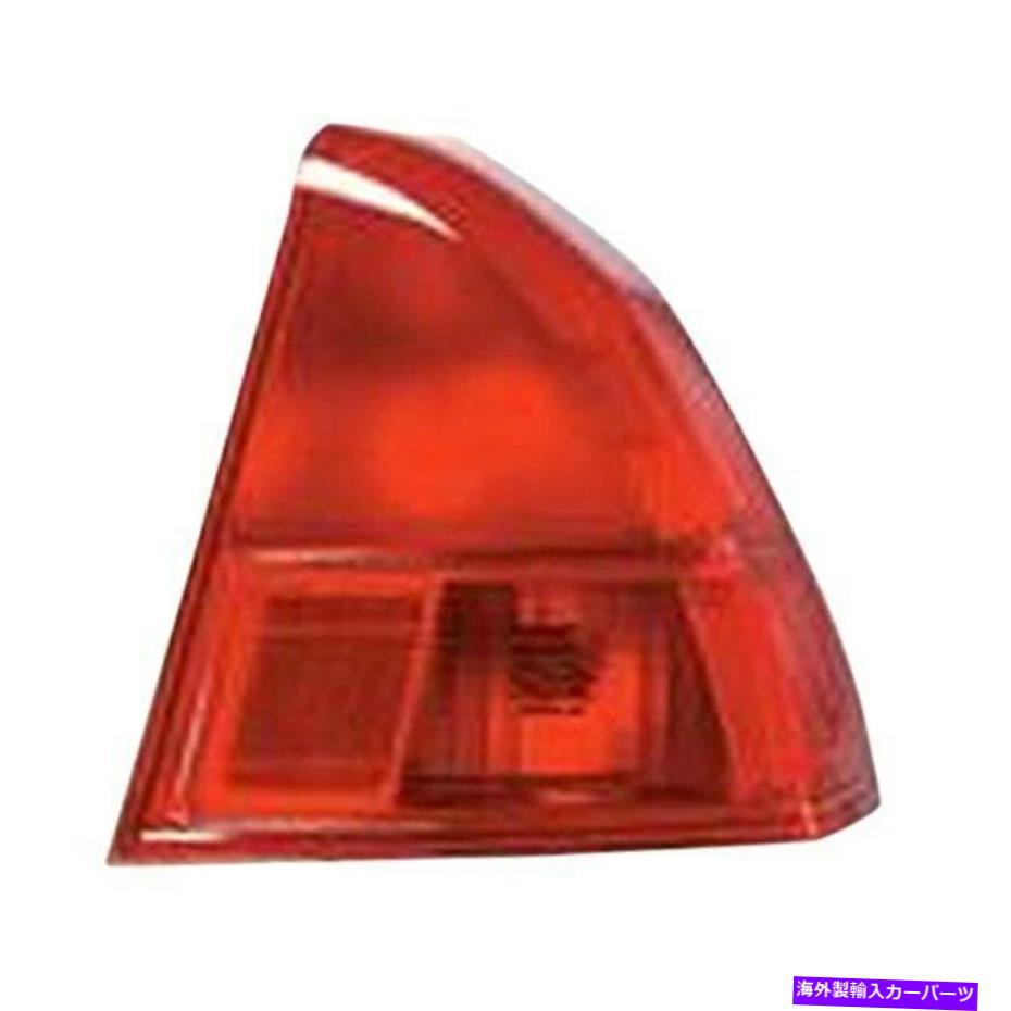 USテールライト Honda Civic 01-02 Sherman Passenter Sideの外部交換テールライト用 For Honda Civic 01-02 Sherman Passenger Side Outer Replacement Tail Light