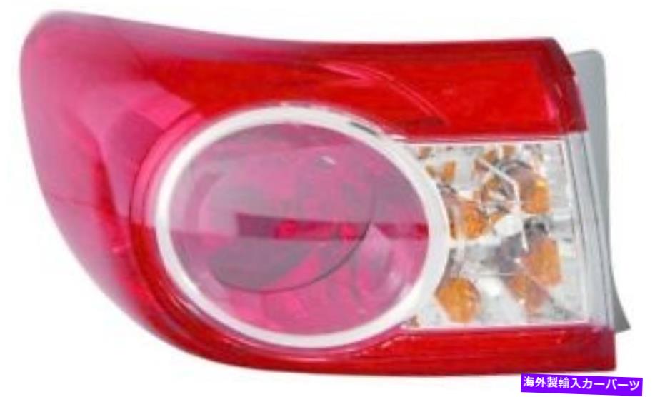 USテールライト テールライトアセンブリMAXZONE 312-19A8L-AS 2011年トヨタカローラ Tail Light Assembly Maxzone 312-19A8L-AS fits 2011 Toyota Corolla