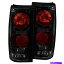 USơ饤 1982ǯ1994ǯΥܥ졼S-10α/211163ΤAnzo֥å桼Υơ饤ȥå ANZO Black Euro Taillights Set For 1982-1994 Chevrolet S-10 Smoke/Red 211163