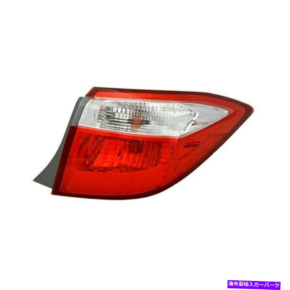 USテールライト トヨタカローラ14-16 kメタル旅客サイド外装テールライト For Toyota Corolla 14-16 K-Metal Passenger Side Outer Replacement Tail Light