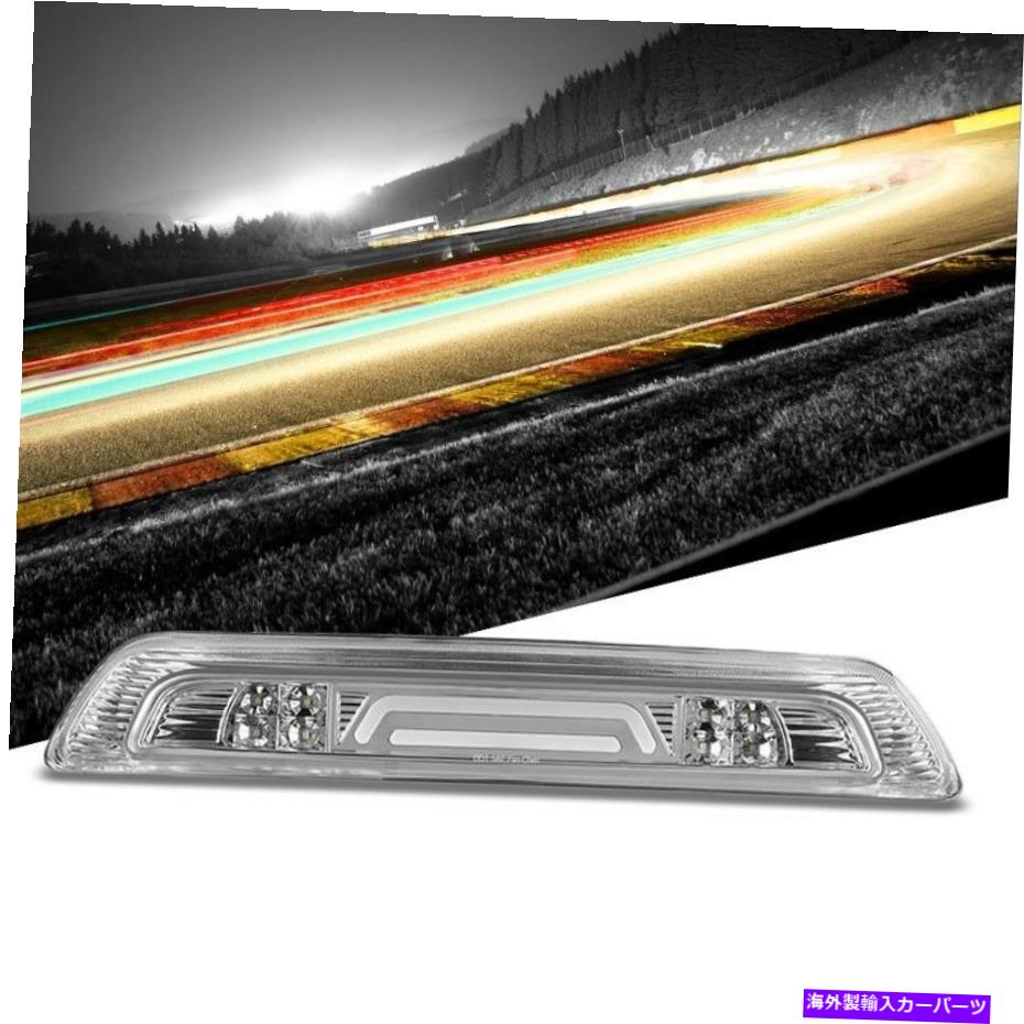 USテールライト クロームハウジングクリアレンズ3D LED第3ブレーキライト+ 07-18ツンドラのための貨物ライト Chrome Housing Clear Lens 3D LED Third Brake Light+Cargo Light For 07-18 Tundra