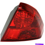 USテールライト 2003年から2005年のテールライトHonda Civic Passenter Side Outer Sedan Japanが構築 Tail Light for 2003-2005 Honda Civic Passenger Side Outer Sedan Japan Built