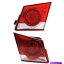 USơ饤 2011-2015Υϥơ饤ȥåChevrolet Cruze Inner Clear / Red W / Bulb 2 PC Halogen Tail Light Set For 2011-2015 Chevrolet Cruze Inner Clear/Red w/Bulbs 2Pc