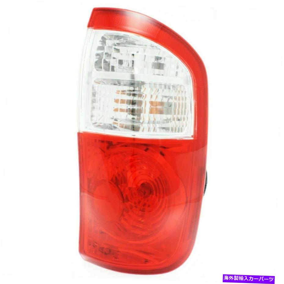 USơ饤 Tundra 04-06¦ơ饤ȡꥢ󥺥 For Tundra 04-06, Passenger Side Tail Light, Clear and Red Lens