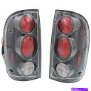 USテールライト 2001-2004トヨタタコマドライバーと助手席側のテールライト Tail Light For 2001-2004 Toyota Tacoma Driver and Passenger Side(2)