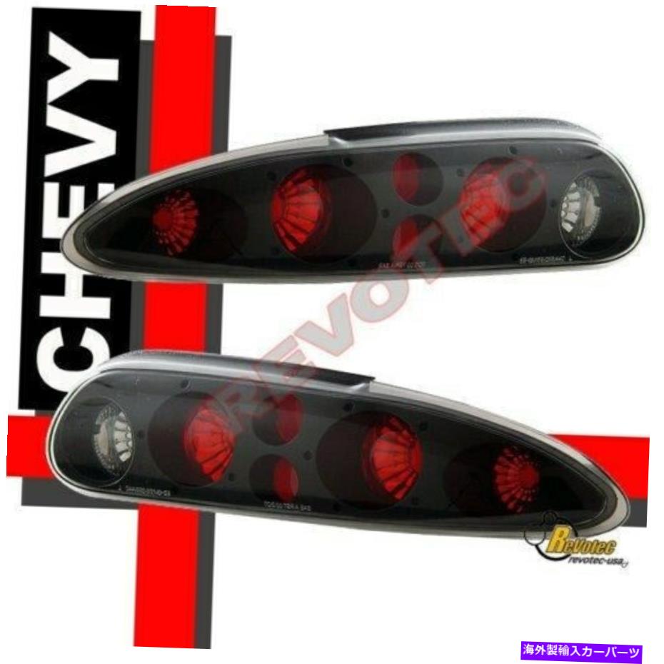 USơ饤 93-02 Chevy Camaro Z28 SS RS١ڥС֥֥åơ饤1ڥ 93-02 Chevy Camaro Z28 SS RS Base Coupe Convertible Black Tail Lights 1 Pair