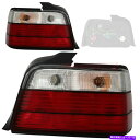 USテールライト 92-98 BMW E36 318I 325I 4DRテールランプランドローバースタイル1ペア TailLight For 92-98 BMW E36 318I 325I 4Dr Tail Lamp Land Rover style One Pair