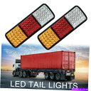 USテールライト 2倍12V防水75LED車のトラックボートのトレーラーリアテールライトLEDライト 2x 12V Waterproof 75LED Car T...