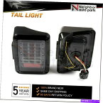 USテールライト 07~17ジープ・ルランラーJKのためのペアリアテールライトブレーキリバースターン信号 Pair Rear TAIL LIGHT Brake Reverse TURN SIGNAL For 07-17 Jeep Wrangler JK