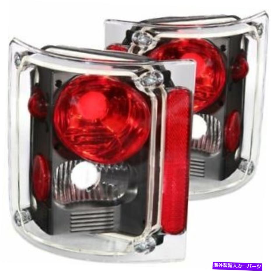USơ饤 Anzo USA 211016ܥ졼ԥååץ֥åơ饤ȥ֥ - ʥڥ Anzo USA 211016 Chevrolet Pickup Black Tail Light Assembly - (Sold in Pairs)