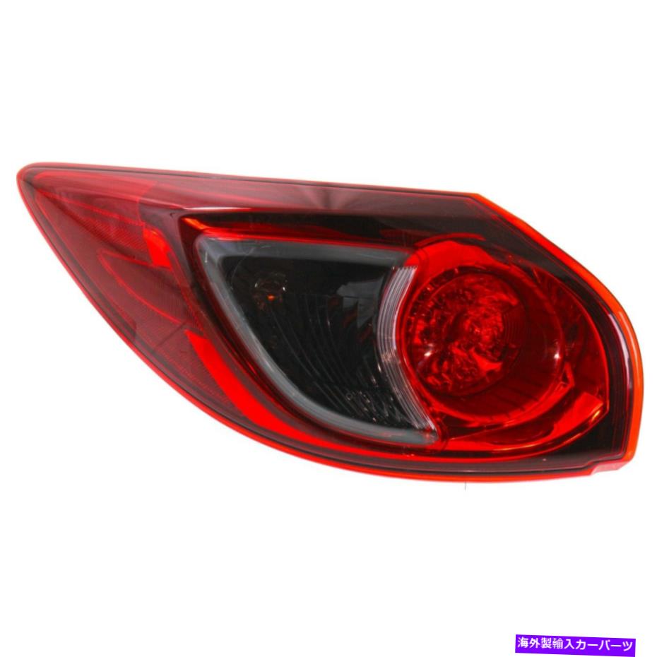 USơ饤 13-16 MAZDA CX-5ž¦μХ֥פΥơ饤 Tail Light For 13-16 Mazda CX-5 Driver Side Outer Body Mounted Bulb Type