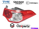 USテールライト ホンダアコードユーロCUシリーズ1 08~11のRH右手テールライトランプ(クリア) RH Right Hand Tail Light Lamp (Clear) For Honda Accord Euro CU Series 1 08~11