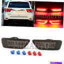 USテールライト ジープグランドチェロキーWK2 2011-18コンパス2011-16のための燻製LEDリアバンパーライト Smoked LED Rear Bumper Light For Jeep Grand Cherokee WK2 2011-18 Compass 2011-16