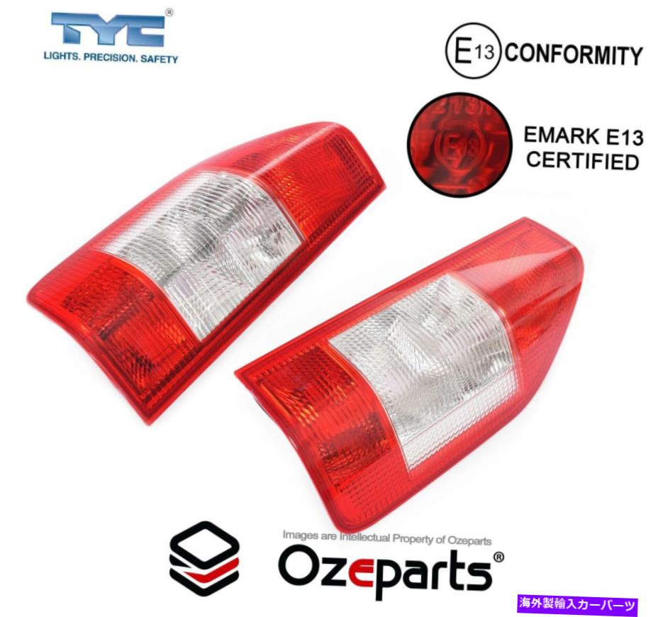 USテールライト メルセデスベンツスプリンターバン/バス00~03（アップグレード）用ペアLH + RHテールライトランプ Pair LH+RH Tail Light Lamp For Mercedes Benz Sprinter Van/Bus 00~03 (Upgrade)