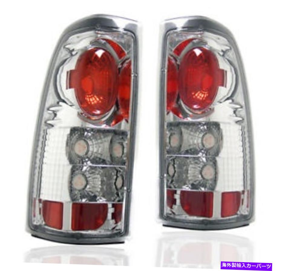 USテールライト 1999-2002シボレー/ GMC Silverado Sierra SLE WT Chrome Altezzaリアテールブレーキライト 1999-2002 CHEVY/GMC SILVERADO SIERRA SLE WT CHROME ALTEZZA REAR TAIL BRAKE LIGHT
