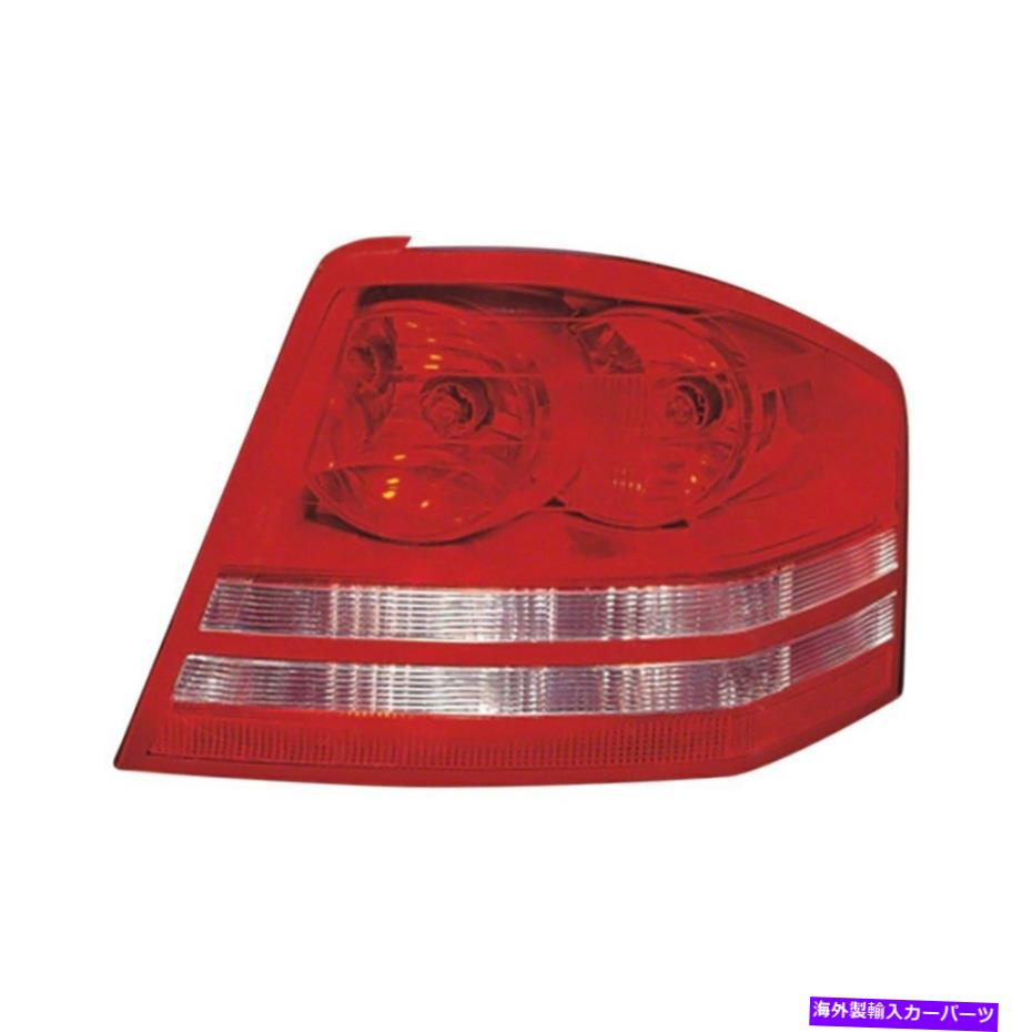 USテールライト Dodge Avenger 08-10 Pacific Best Passenter Sideの交換テールライト For Dodge Avenger 08-10 Pacific Best Passenger Side Replacement Tail Light