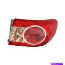 USテールライト トヨタカローラ11-13シャーマン助手席側外装テールライト用 For Toyota Corolla 11-13 Sherman Passenger Side Outer Replacement Tail Light(2)